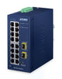EAN 4711605287104 - PLANET IP30 Industrial L2/L4 16-Port Gestionado L2/L4 Gigabit Ethernet (10/100/1000) Azul imagen 1