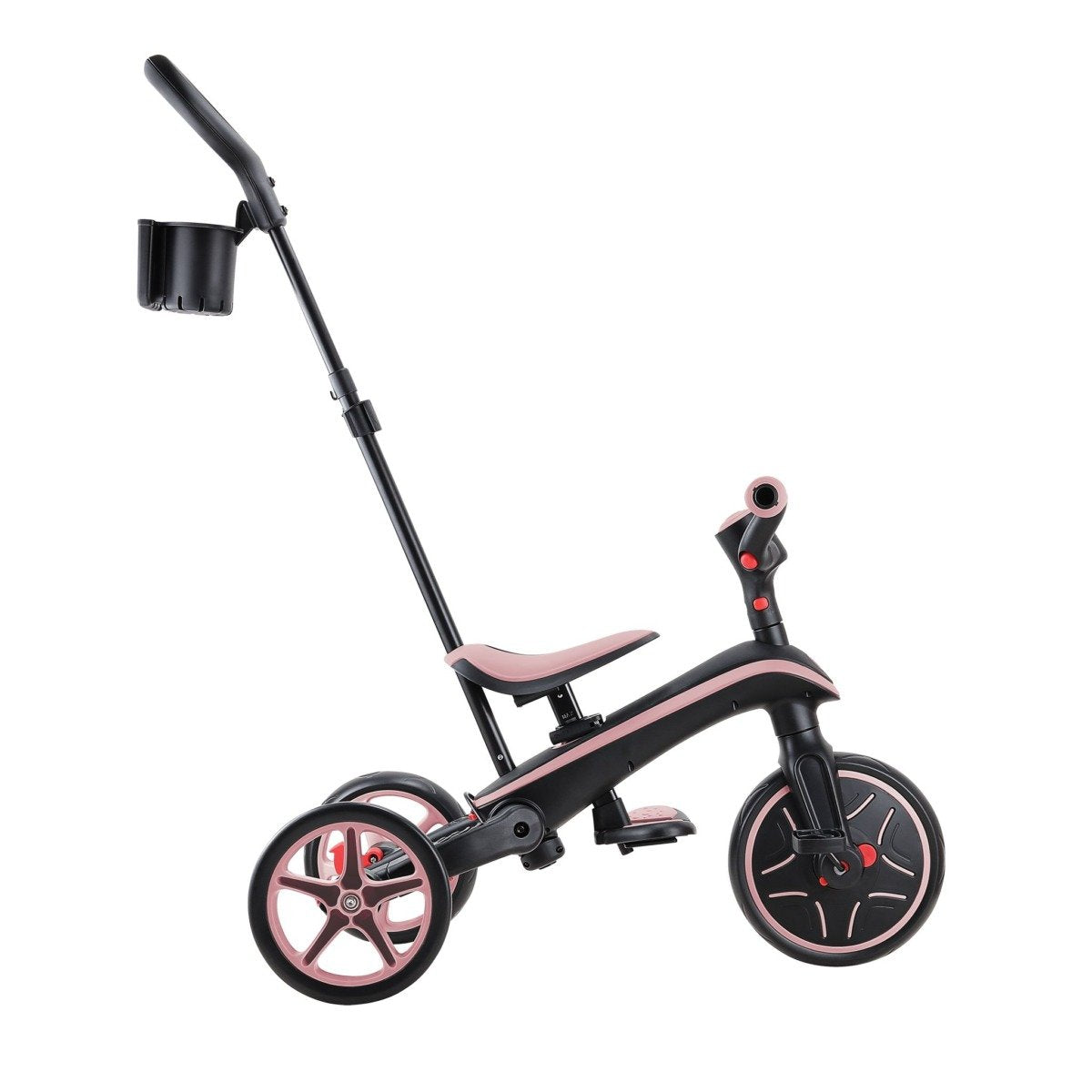 Globber Explorer Trike Plegable 4 En 1, Vehículo Infantil Rosa 732-210-2