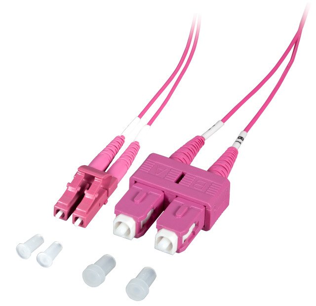 Efb Duplex Cable De Red Lc-Sc Om4 5m Lszh 1,2mm Erikaviolett