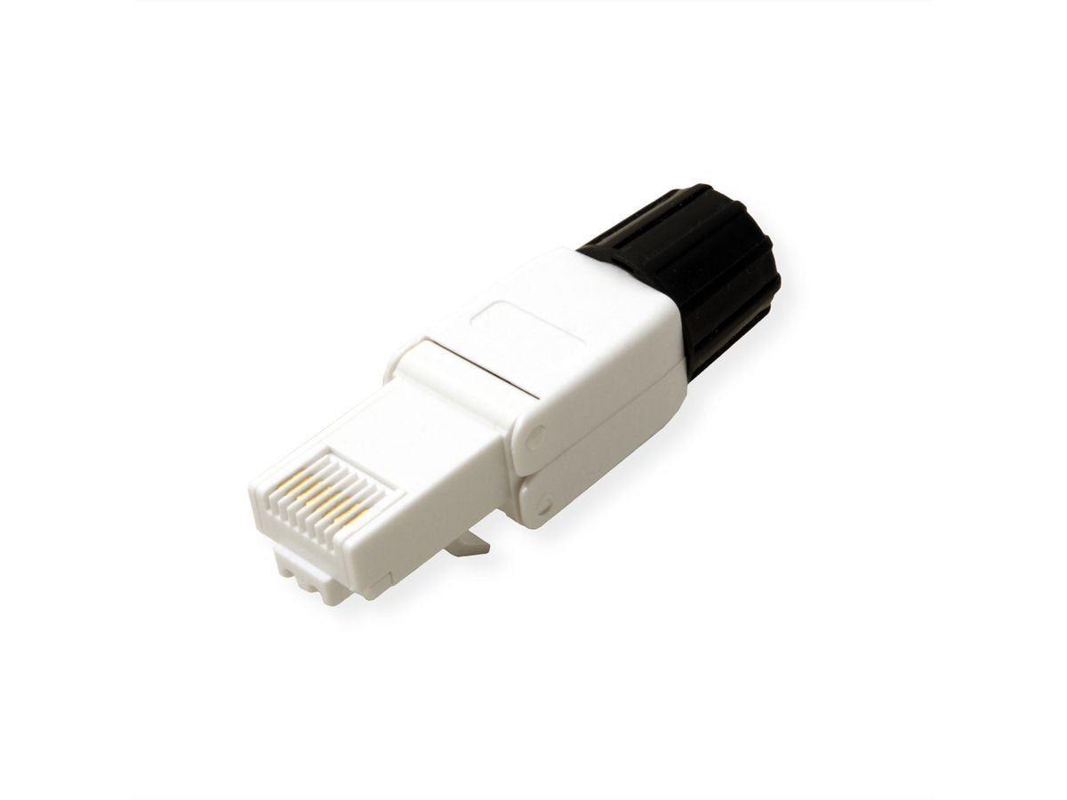 Roline Feldkonfektionierbarer Rj-45 Conector Macho Kat 6a Class Ea Utp Blanco