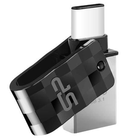 EAN 4712702655933 - Silicon Power Mobile C31 unidad flash USB 16 GB USB Type-A / USB Type-C 3.2 Gen 1 (3.1 Gen 1) Negro, Plat imagen 3