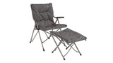 Outwell Alder Lake Chair, Negro And Grey