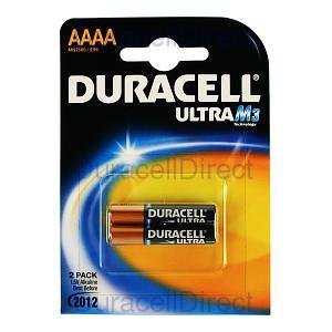 Duracell Pack De 2 Pilas Ultra Aaaa - 1.5v - Alcalina Aaaa