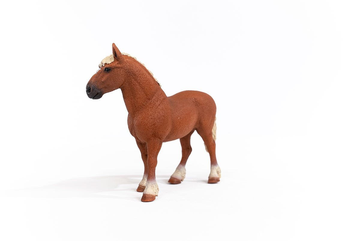 Schleich Horse Club Figura De Juguete De Yegua Belga 13941
