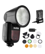 Flash Godox V1-N  Compacto Negro