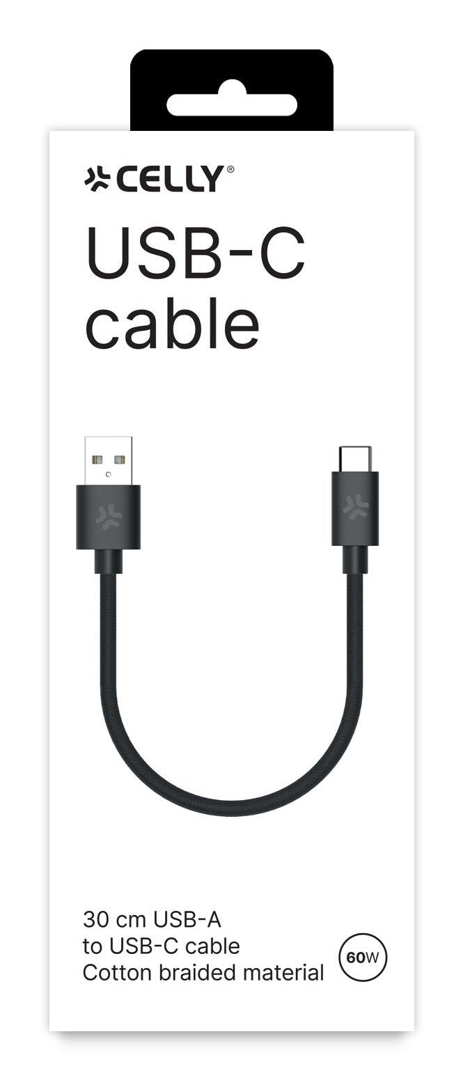 EAN 8021735209263 - Celly USBAUSBCCOT30BK cable USB 1,5 m USB C Blanco imagen 4