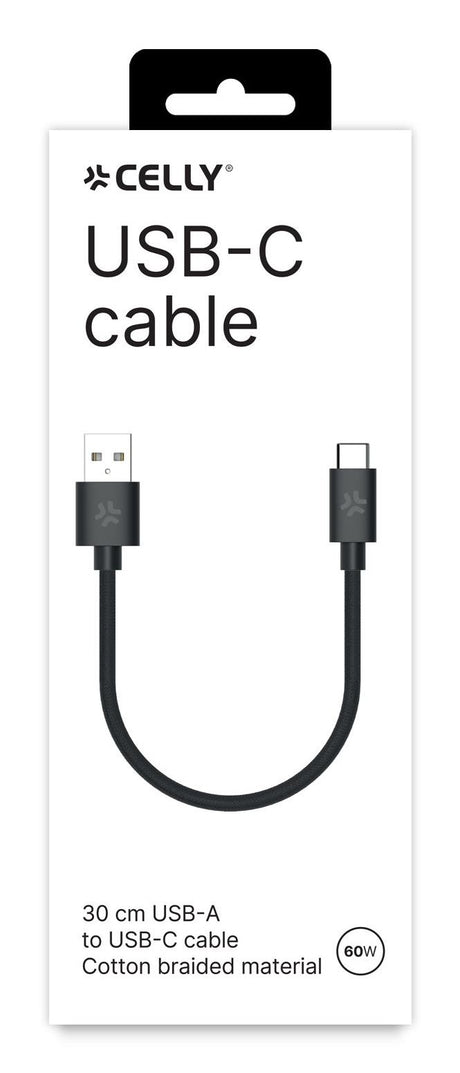 EAN 8021735209263 - Celly USBAUSBCCOT30BK cable USB 1,5 m USB C Blanco imagen 4