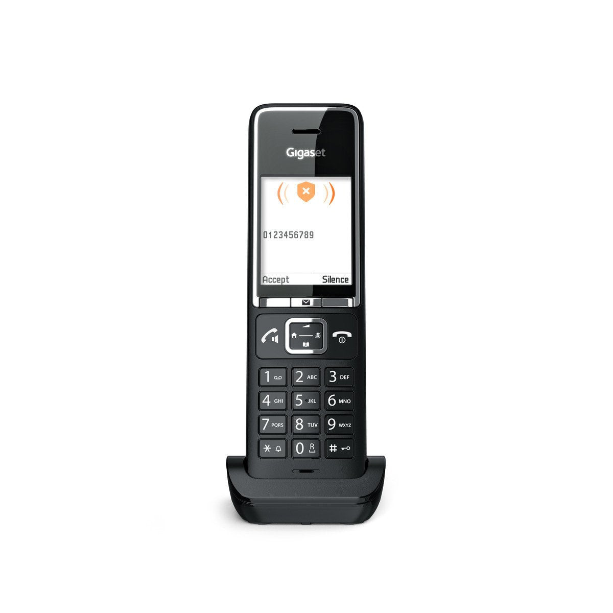 Telefono Gigaset C550hx Inalambrico Dect Negro Identificador Llamadas Manos Libres Tantalla Tft 2.2"