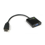 EAN 8057685301658 - Techly IDATA-HDMI-VGA2 adaptador de cable de vídeo VGA (D-Sub) Negro imagen 1