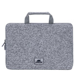 Rivacase 7913 Funda Para Portátil 13.3 Gris Claro Con Asas
