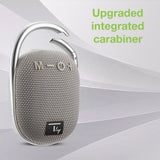 Techly Icasbl321gr Altavoz Bluetooth 5.3, 5w, Tws, Led, Usb Microsd Mp3, Gris
