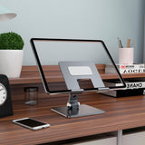 Aisens Soporte De Sobremesa Tamaño Xxl Ajustable (2 Pivotes) Para Movil / Tablet - Gris