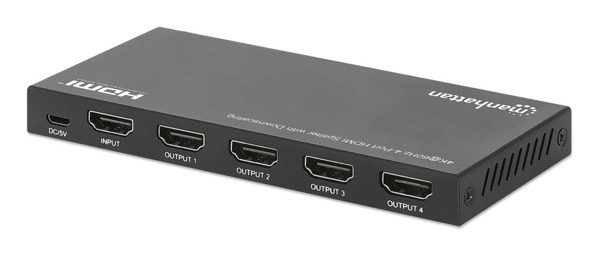 Manhattan 4k@60hz 4-Port Hdmi-Splitter