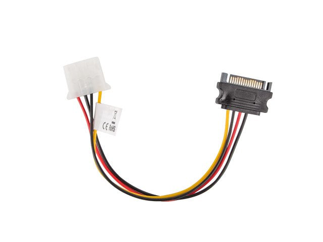Lanberg Cable Alimentacion Molex Hembra A Sata Macho  Ca-Sahd-10cu-0015 15 CentaâMetros
