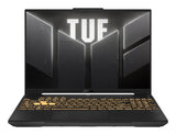 Asus Tuf Gaming F16 Fx607vu-I5085w Core 5 210h 16.0"Fhd+ 144hz Value Ips-Level 300nits Ag 8gb Ddr5 Ssd512 Geforce Rtx 4050_6gb Wlan+Bt Lan Cam720p 56whrs Win11 Mecha Gray
