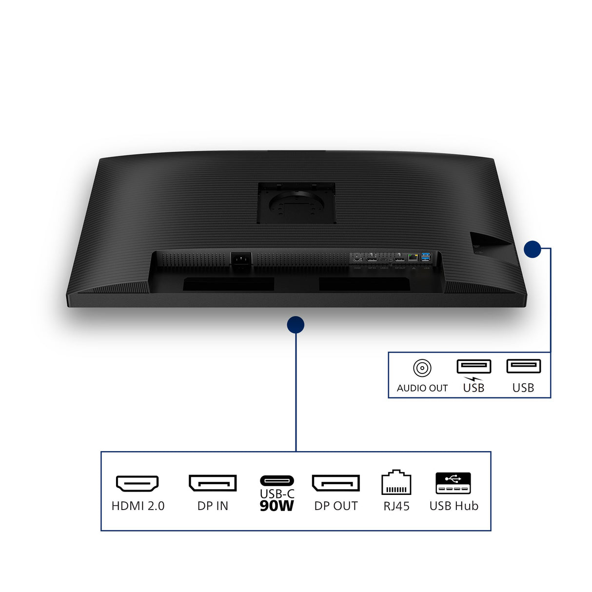 EAN 8721038004403 - Philips 32B2U3601/00 pantalla para PC 80 cm (31.5") 2560 x 1440 Pixeles Quad HD LCD Negro imagen 5