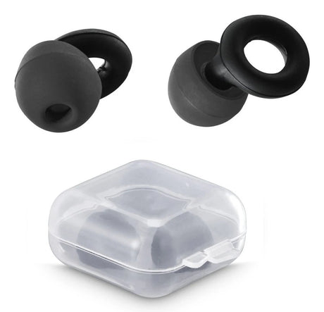 EAN 4047443533289 - Hama 00221850 tapón de oido Tapón para oídos reutilizable Negro imagen 2