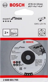 Bosch Expert For Inox Hoja De Sierra Circular 7,6 Cm 2 Pieza(S)