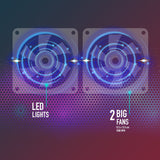 EAN 8435430617689 - NGS Jetstand almohadilla fría 39,6 cm (15.6") 1000 RPM Negro imagen 5