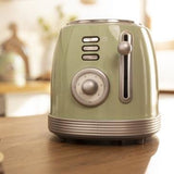 Tostadora Vertical Cecotec Toast And Taste 800 Vintage Light Green