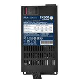 Fuente De Alimentación Para  Silverstone Sst-Fx600-Pt Negra, 2x Pcie, 600 Vatios Sst-Fx600-Pt