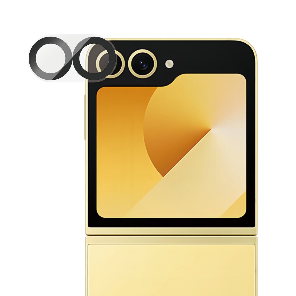 Panzerglass ® Pictureperfect Camera Lens Protector Samsung Galaxy Z Flip7 Fe, Samsung, Samsung - Galaxy Z New Flip6 R, Seco Aplicación, Resistente A Arañazos, Resistente A Golpes, Transparent, 1 Unidad