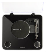 EAN 8432426459438 - Energy Sistem BlackSpin Tocadiscos de tracción por correa Negro, Transparente imagen 1