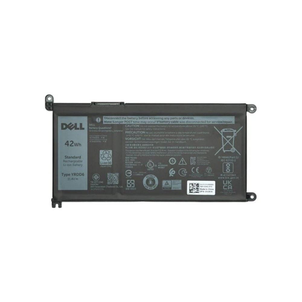 Battery, 42whr, 3 Cell, - Lithium Ion, Prismatic - Battery - Warranty: 6m