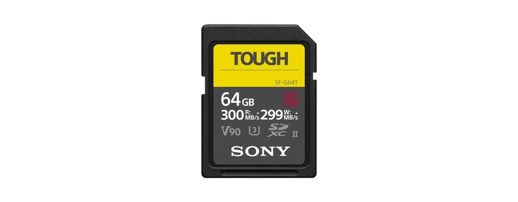 Memoria Sd Sony Sdxc G Tough Series 64gb Uhs-Ii Class 10 U3 V90