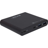 Inline® Usb Power Supply, Gan Charger, 4-Port, 2x Usb-C + 2x Usb-A, 120w, White