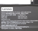 EAN 5704174252320 - Lenovo 5B10W13931 refacción para laptop Batería imagen 5
