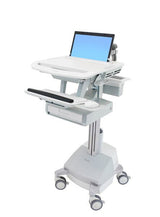 Ergotron Styleview Laptop-Wagen Sla-Antrieb 1 Schublade 1x1 Eu Bis 43,9cm 17,3zoll 9,1kg.Anhebung 51cm 66ah Power System 2x33ah 12v