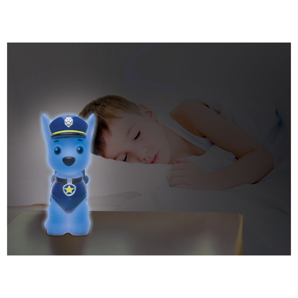 Luz Nocturna 3d Chase Patrulla Canina Paw Patrol