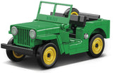 Cobi Jeep Willys Cj-2a, Juguetes De Construcción Verde Cobi-24517