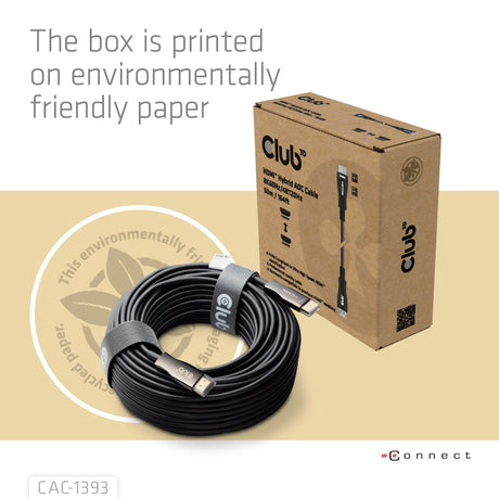 EAN 8719214473464 - CLUB3D CAC-1393 cable HDMI 50 m HDMI tipo A (Estándar) Negro imagen 10