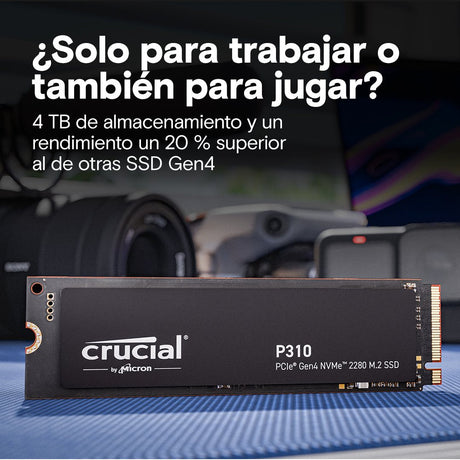 EAN 0649528942258 - Crucial P310 4 TB M.2 PCI Express 4.0 NVMe imagen 3