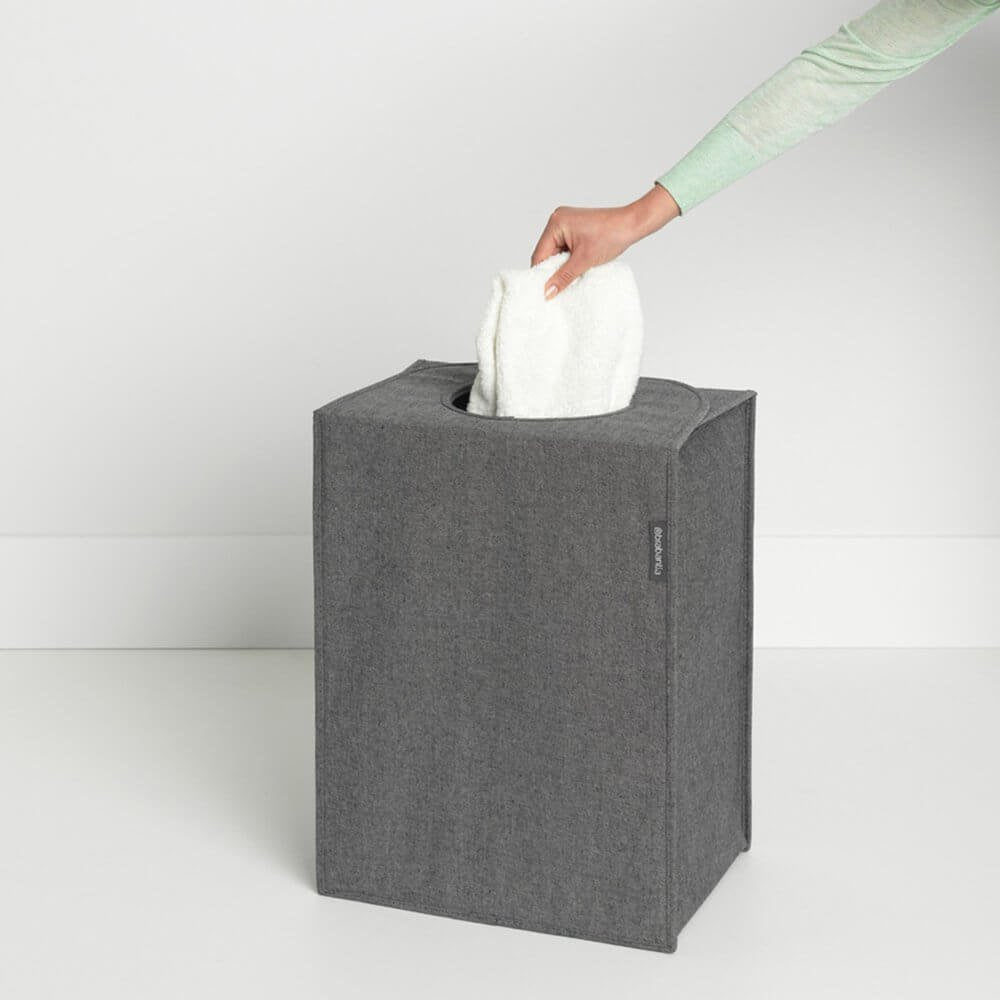 Brabantia 120381 Cesto Para Ropa 55 L Rectangular Negro