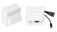EAN 5712505332245 - Vivolink WI221170 toma de corriente HDMI + 3.5mm Blanco imagen 1
