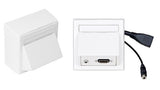 EAN 5712505332245 - Vivolink WI221170 toma de corriente HDMI + 3.5mm Blanco imagen 1