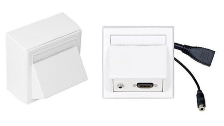 EAN 5712505332245 - Vivolink WI221170 toma de corriente HDMI + 3.5mm Blanco imagen 1
