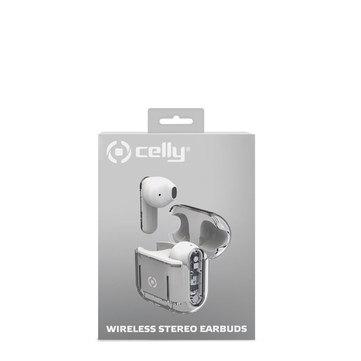 EAN 8021735201960 - Celly SHEER Auriculares True Wireless Stereo (TWS) Dentro de oído Llamadas/Música Transparente, Blanco imagen 2