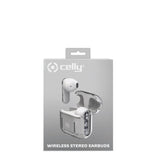 EAN 8021735201960 - Celly SHEER Auriculares True Wireless Stereo (TWS) Dentro de oído Llamadas/Música Transparente, Blanco imagen 2