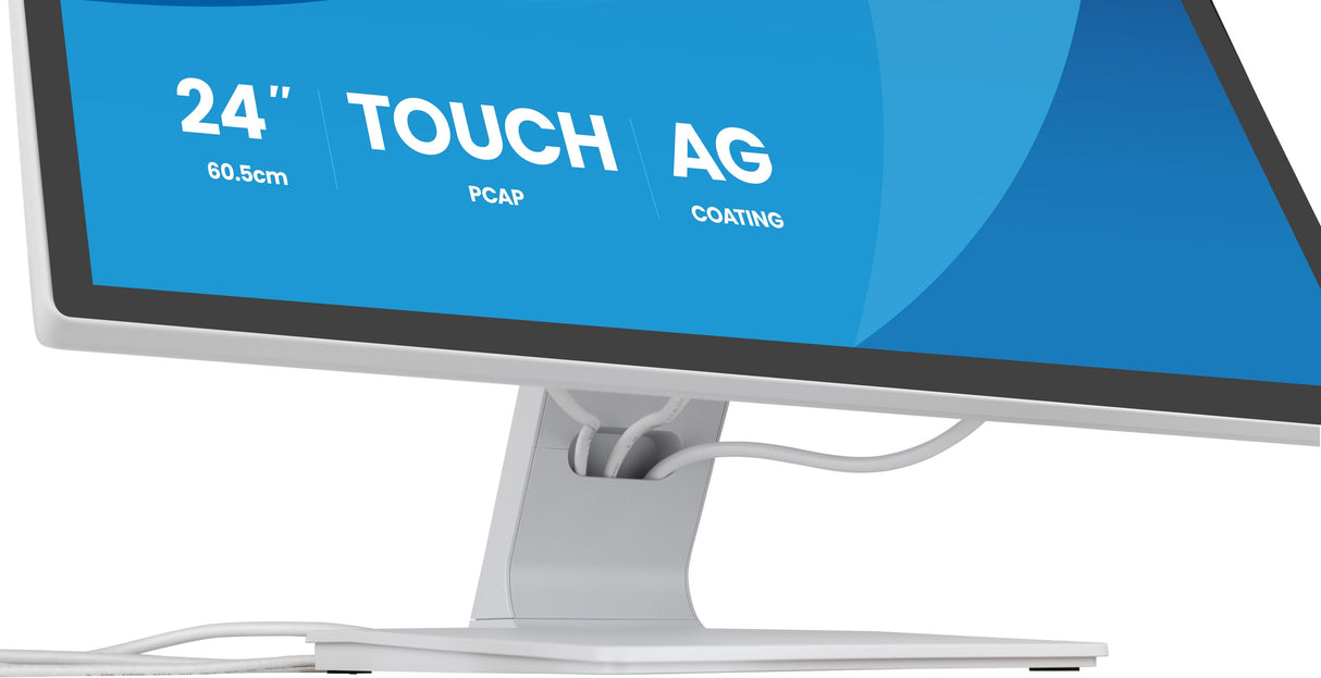 Iiyama 60.5cm 23,8" T2452msc-W2ag 16:9 Touch Hdmi+Dp+Usb