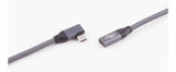 Shiverpeaks Usb-C Verlängerungscable 3.2 90° Pro 2m