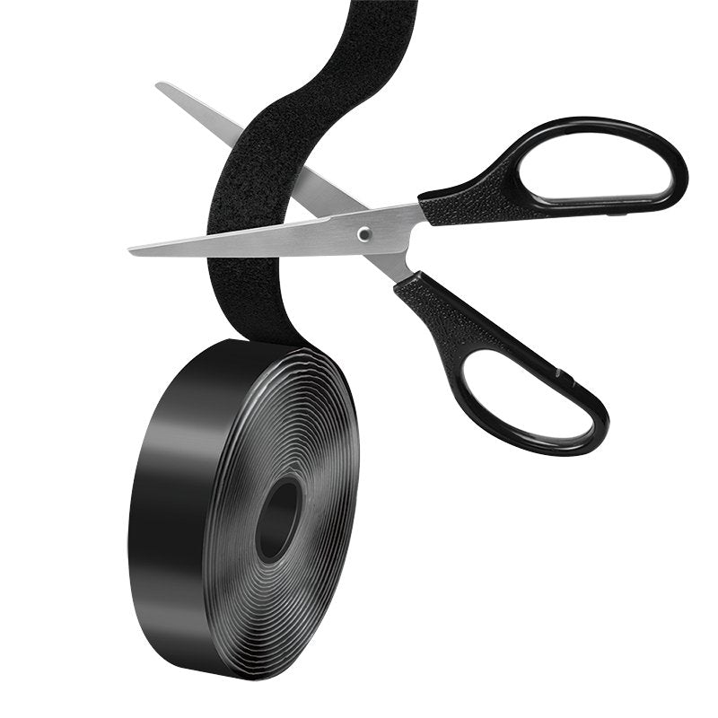 Logilink Juego De Cintas De Velcro, Negro, Anchura: 25 Mm, Rollo, 5m