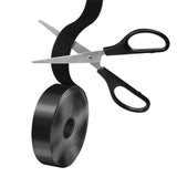 Logilink Juego De Cintas De Velcro, Negro, Anchura: 25 Mm, Rollo, 5m