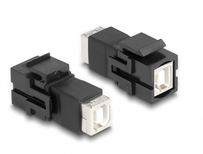 Keystone Modul Usb 2.0 Typ-B Buchse Zu Usb 2.0 Typ-B Buchse Schwarz