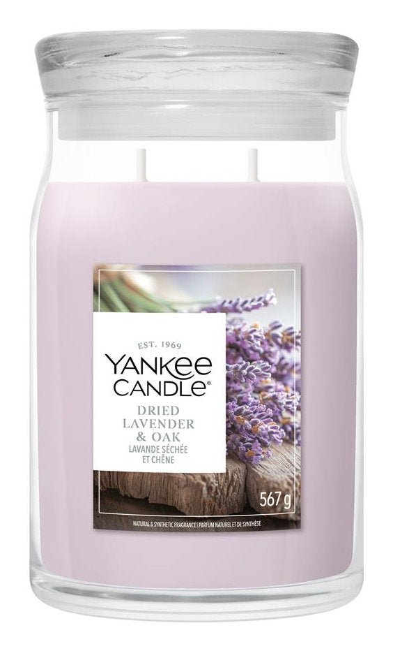 Swieca Grande Dried Lavender & Oak Yankee