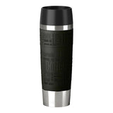 Emsa Travel Mug Grande Tazón Negro, Acero Inoxidable 1 Pieza(S)