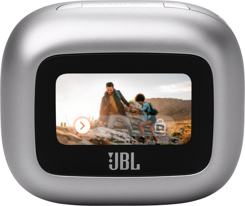 Auriculares  Jbl Live Flex 3 Silver Inear True Wireless
